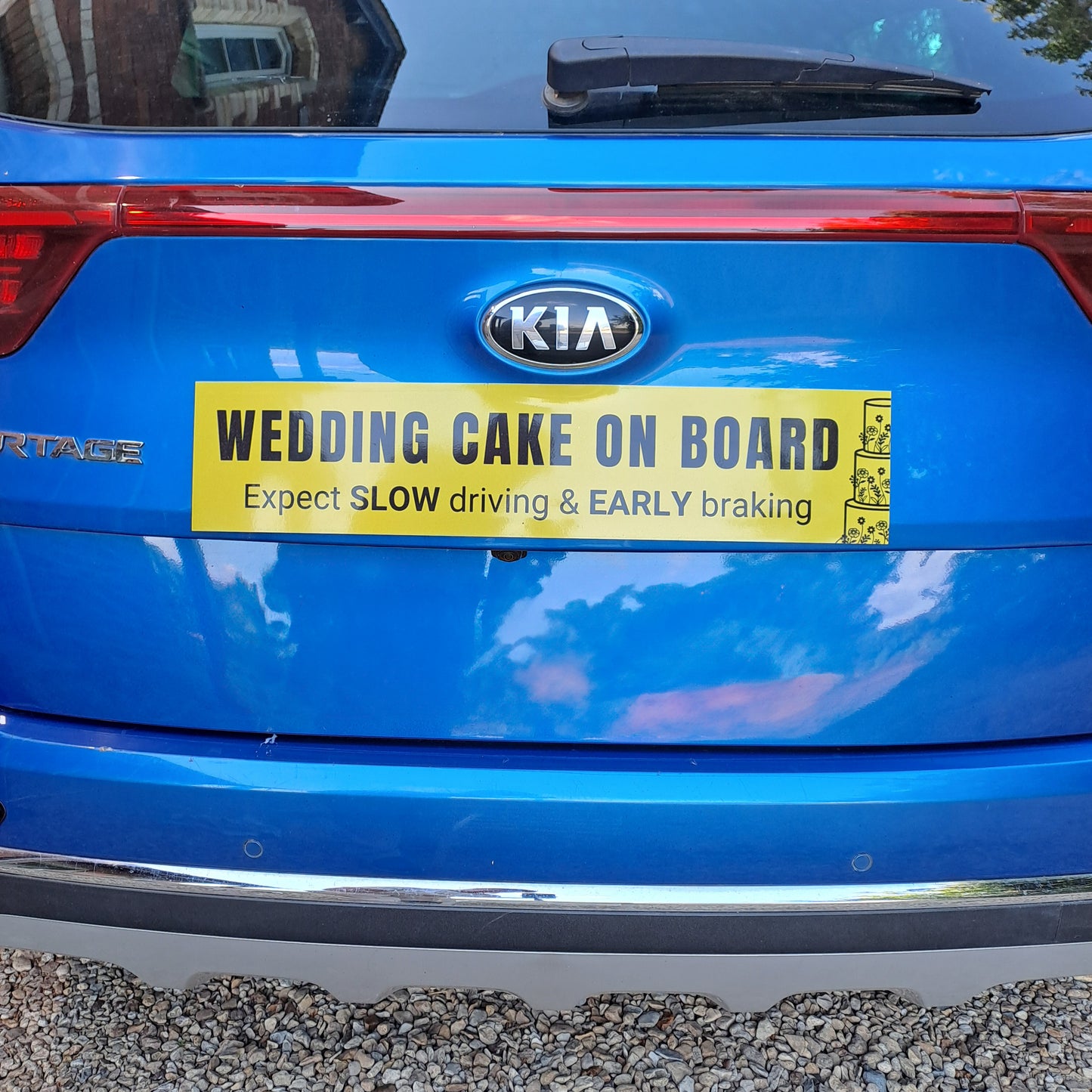 Magnetic Car Sign updated