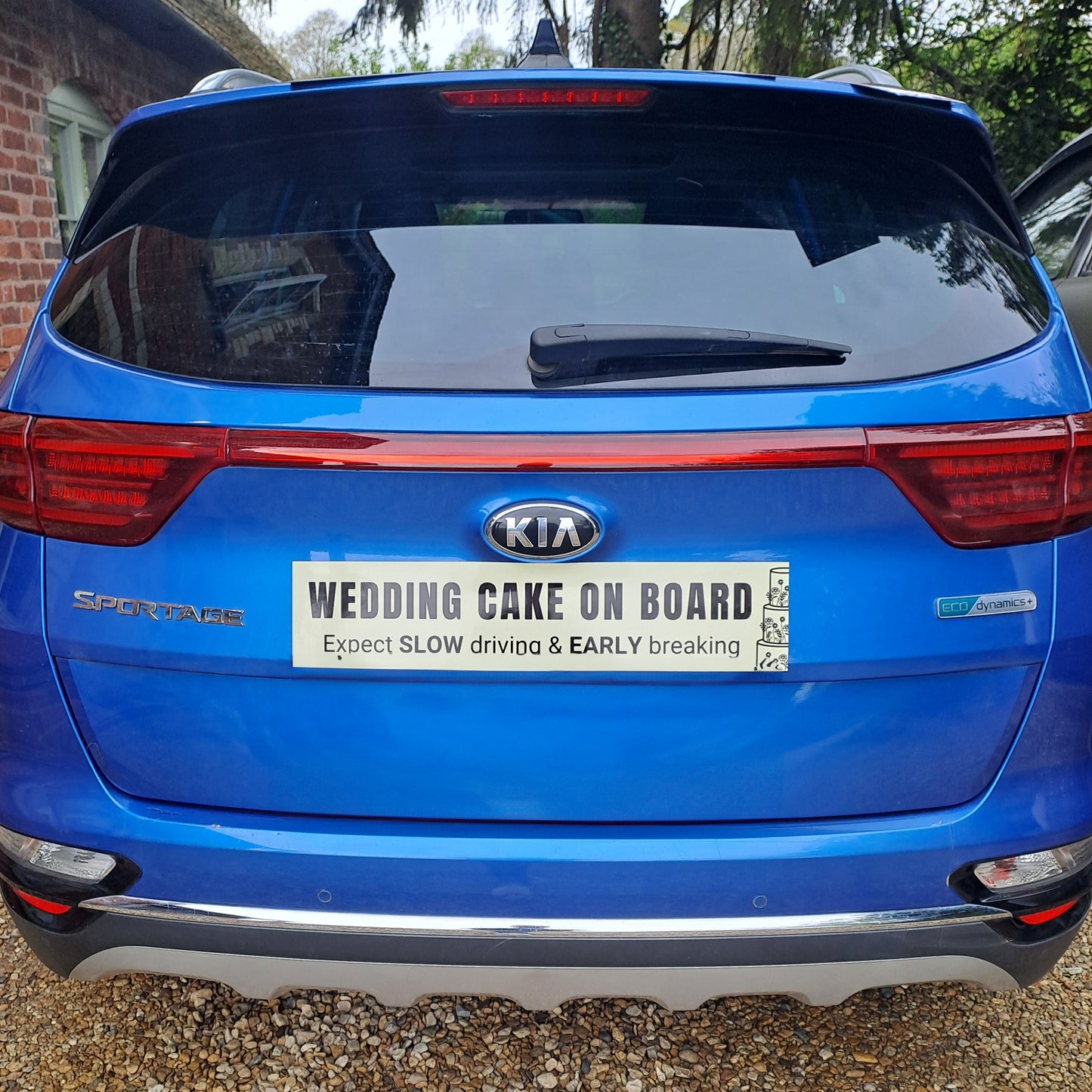Magnetic Car Sign