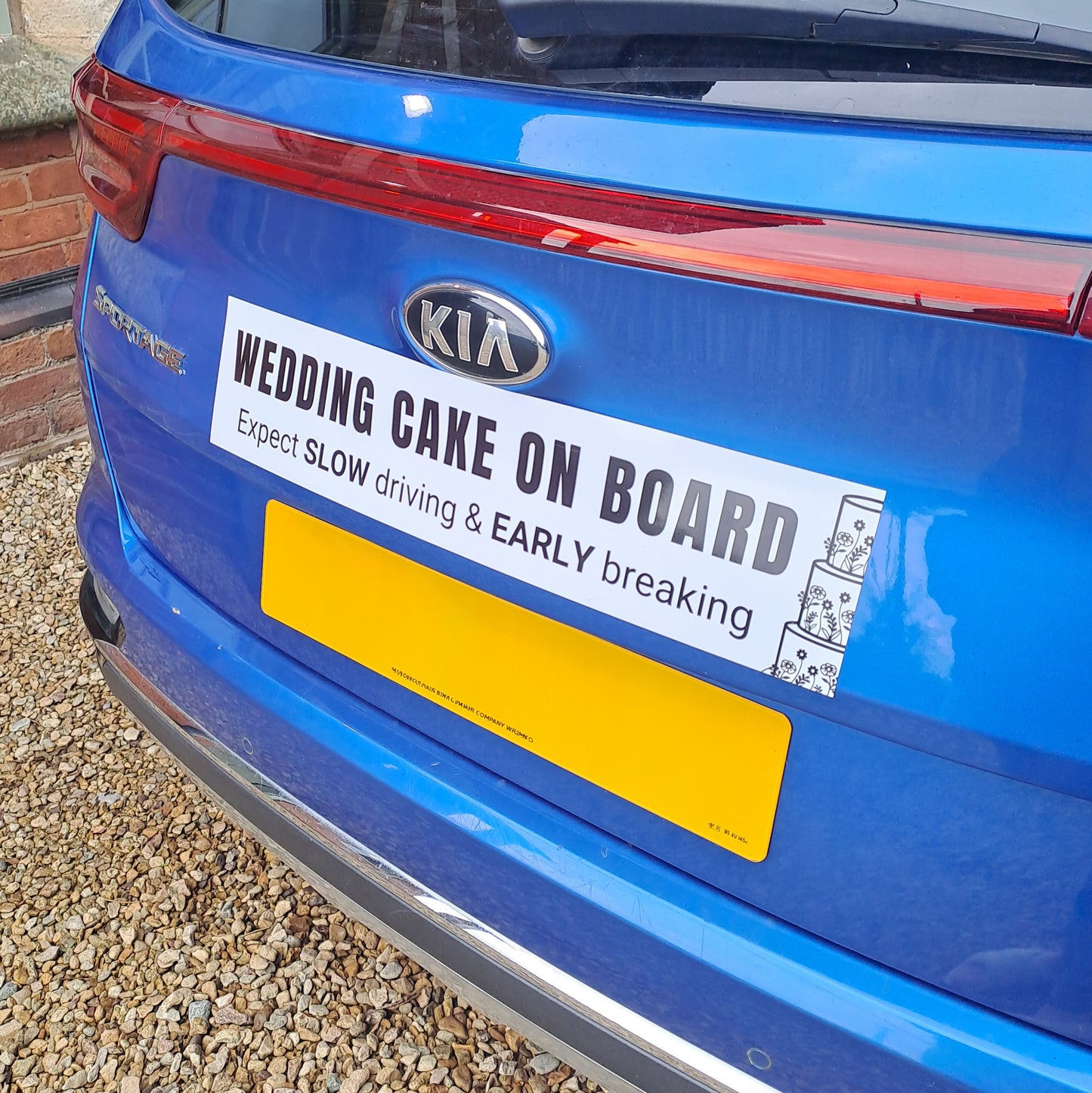 Magnetic Car Sign