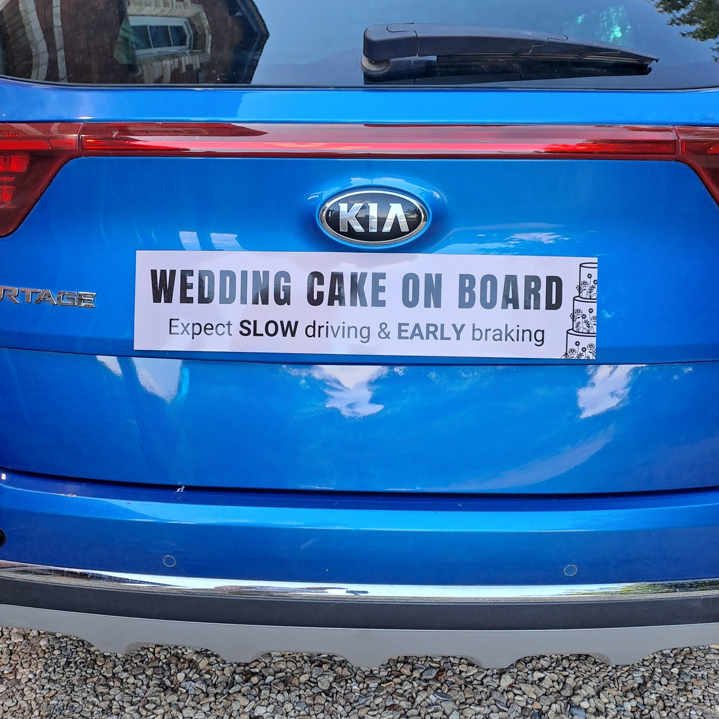 Magnetic Car Sign updated