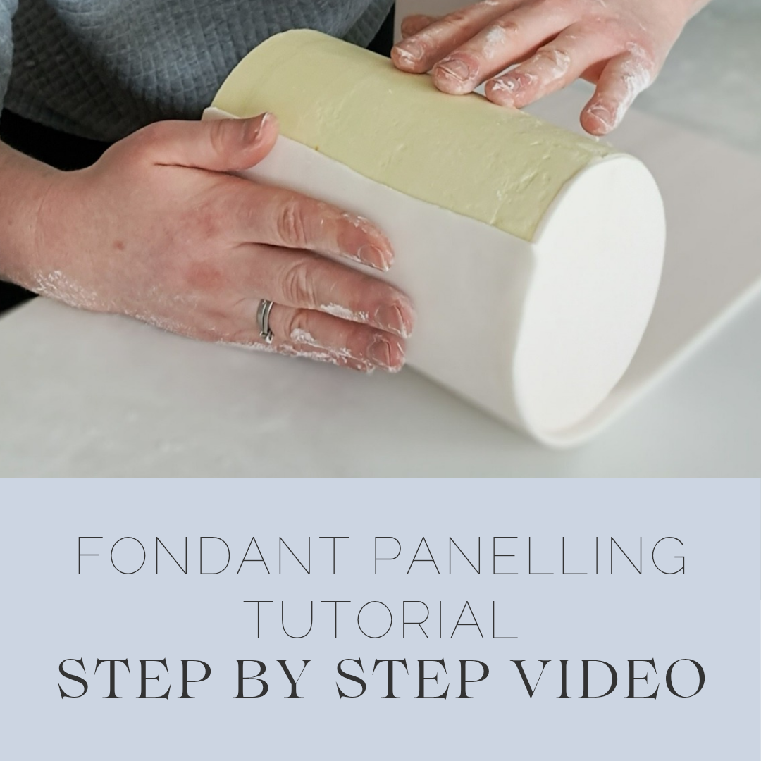 Fondant Panelling tutorial - Video Tutorial ONLY